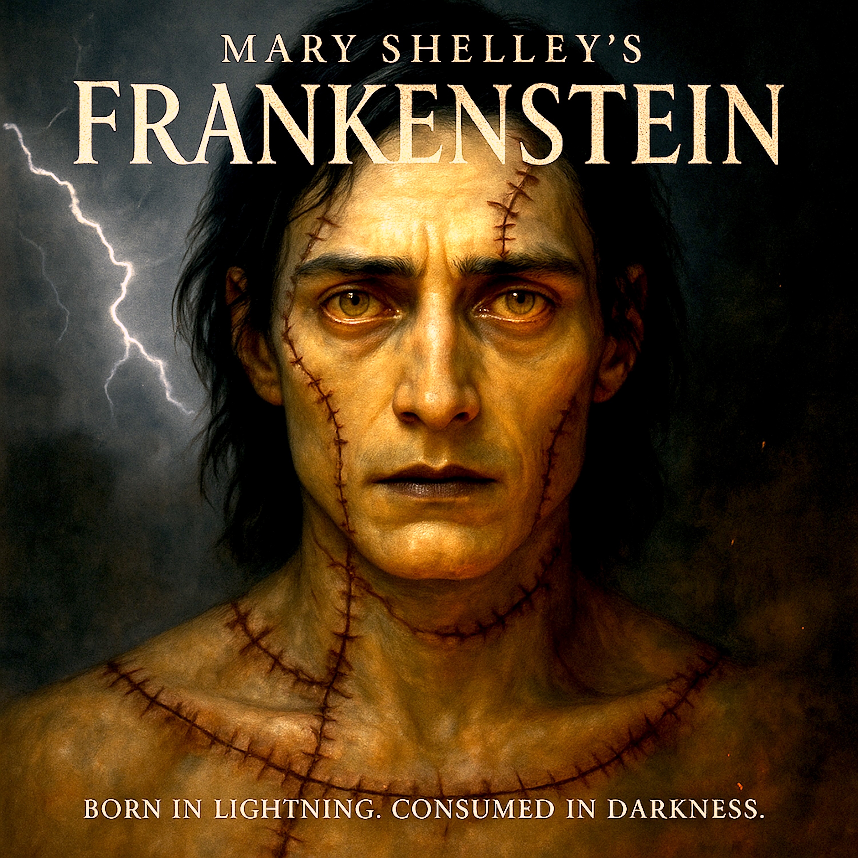 Frankenstein book cover 