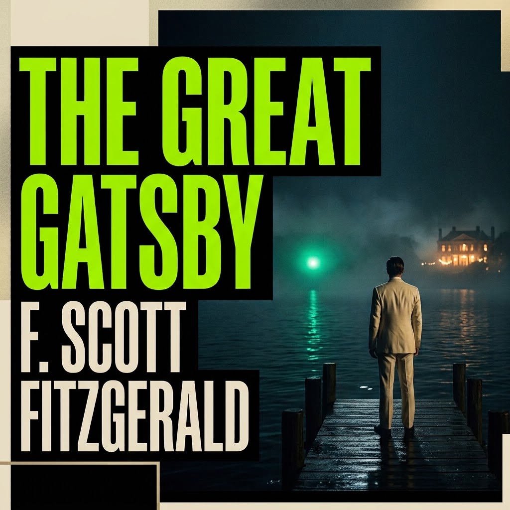 The Great Gatsby audiobook cover